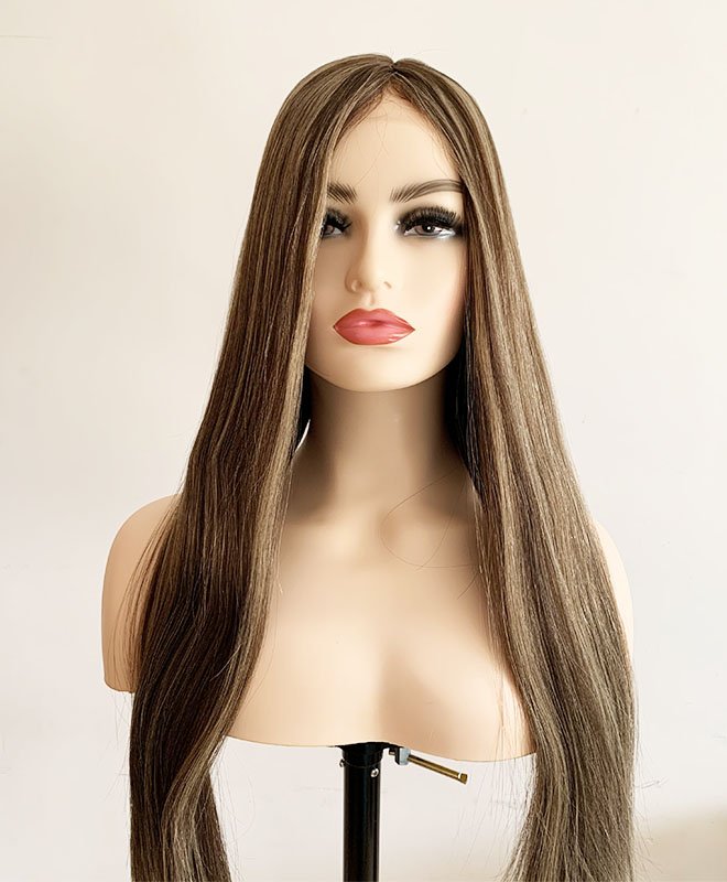 Silk top wig