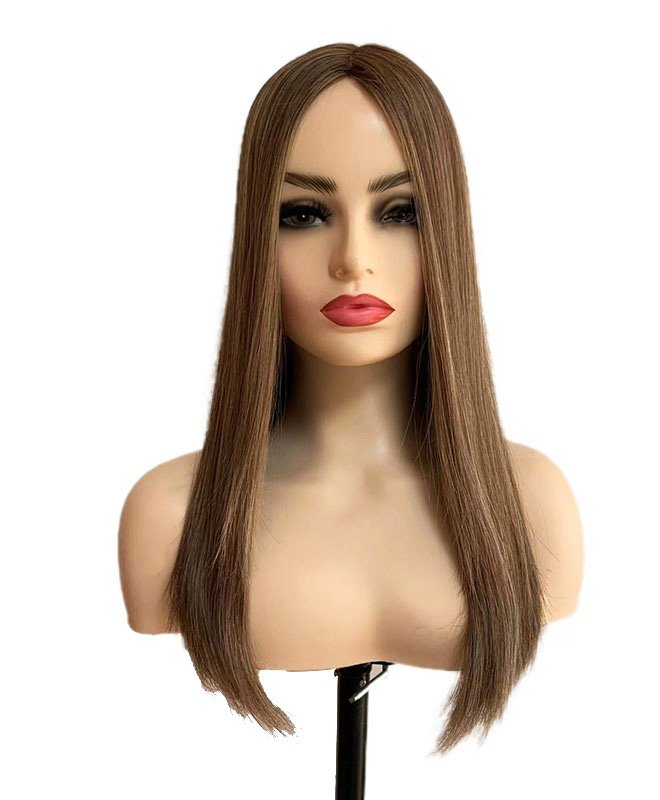 Medium  brown with highlights